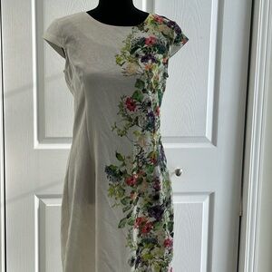 Floral Elegance Midi Dress